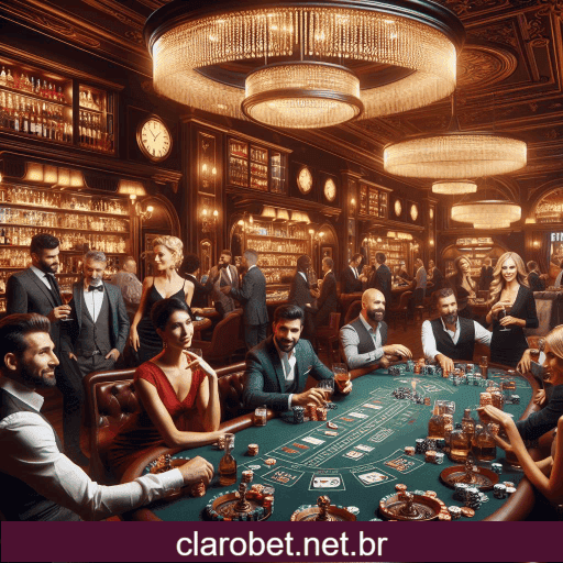 Ofertas e recompensas da CLAROBET em catálogo visual.