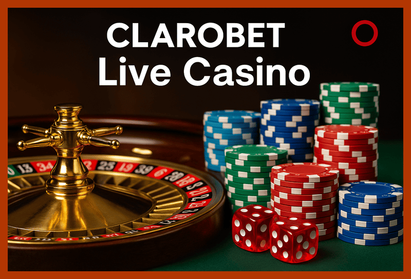 O CLAROBET Live Casino lança promoções regularmente