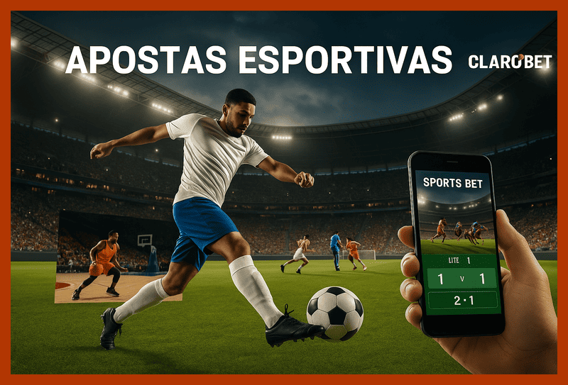 Aposte em apostas esportivas no cassino online CLAROBET