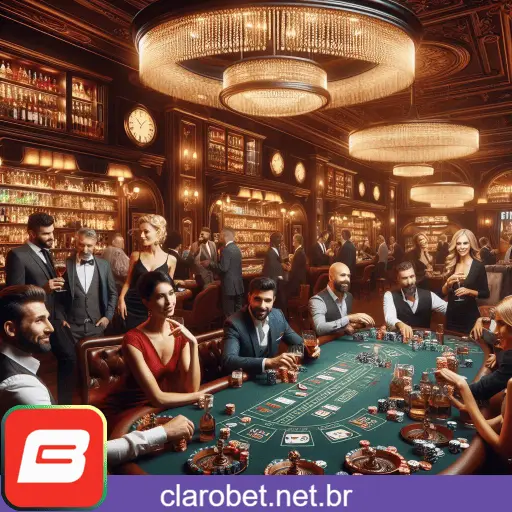 Imagem promovendo a página oficial da CLAROBET no Facebook